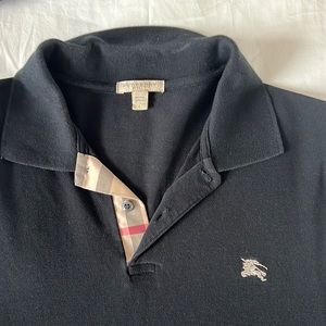 Burberry polo size L black